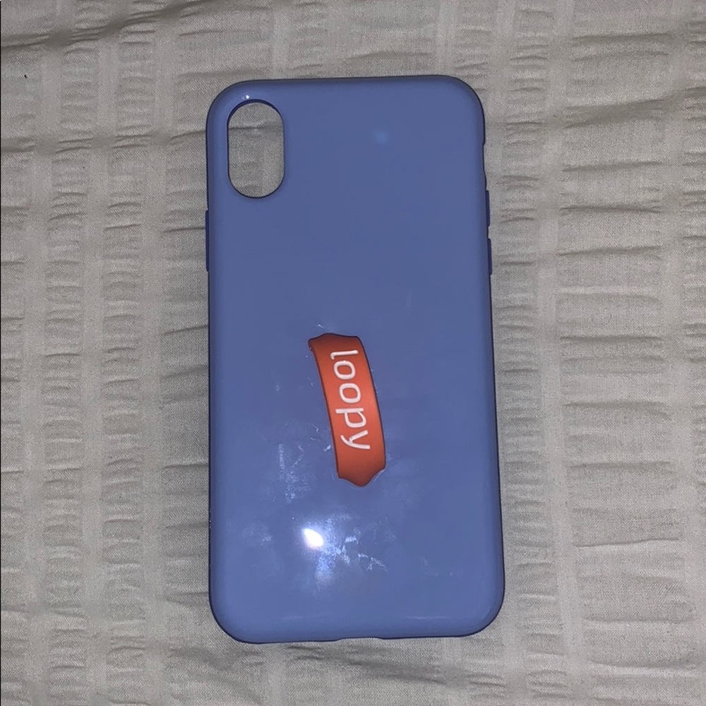 Periwinkle iPhone X/XS Loopy Case